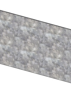 Sheet of upper top seiling 126x71x0.8 ZC TK